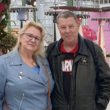 Petra & Theo op Floriade